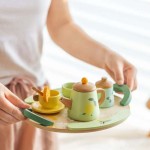 Vintage Afternoon Tea Set Wooden – Classic World 